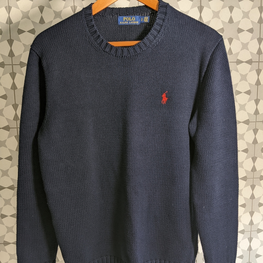 Polo Ralph Lauren Men's Cotton Crewneck Sweater NWOT
